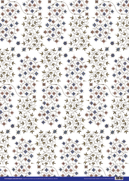 Geschenkpapier "Gotik - Belles Heures"