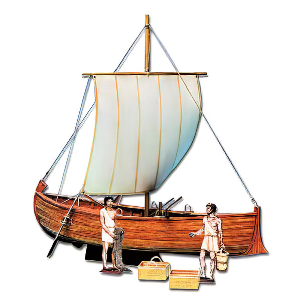 Jesus-Boot - Bastelbogen