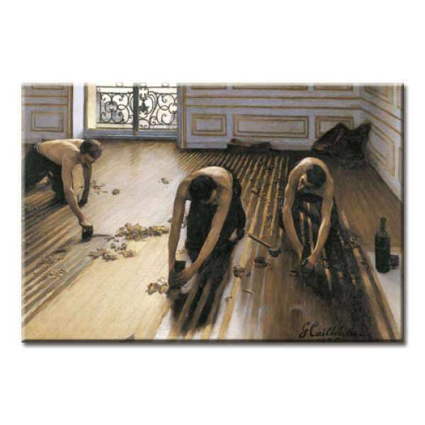 Magnet - Caillebotte, Parkettschleifer