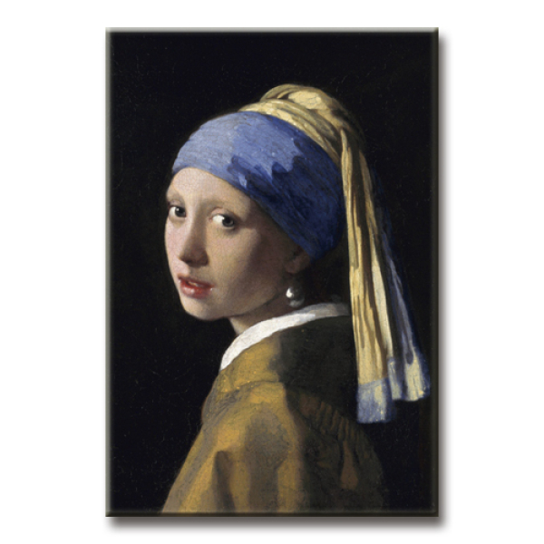 Magnet - Vermeer, Das Mädchen mit dem Perlenohrring