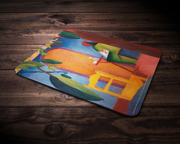 Mousepad  - Macke, Türkisches Café II, 1914