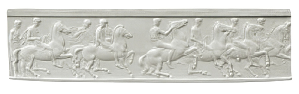 Fries des Parthenon: Reiter - Replik