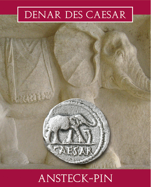 Münz-Pin Caesar
