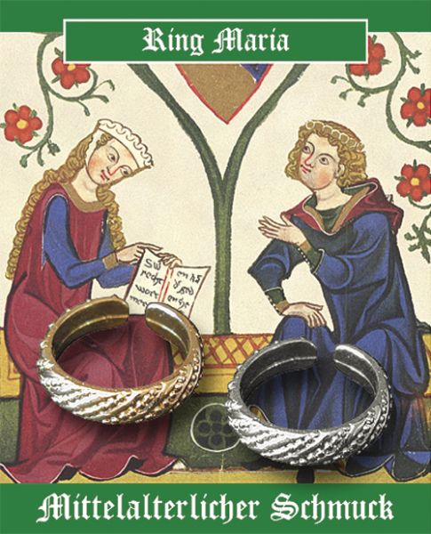 Ring Maria, silberfarben