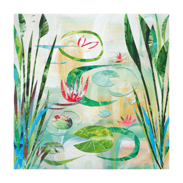 Ruffell, Waterlily Pond - Doppelkarte