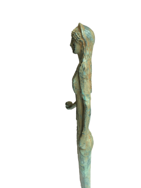Statuette einer jungen Frau - 40 cm