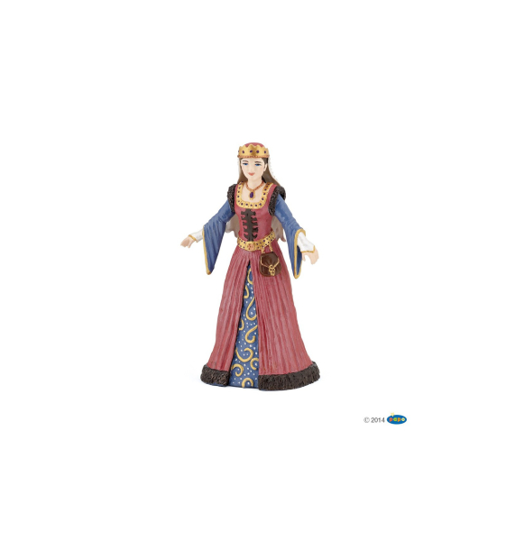 Mittelalterliche Königin - Spielfigur Papo