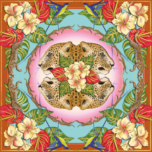 Karte "Matthew Williamson, Leopards and Hummingsbirds"