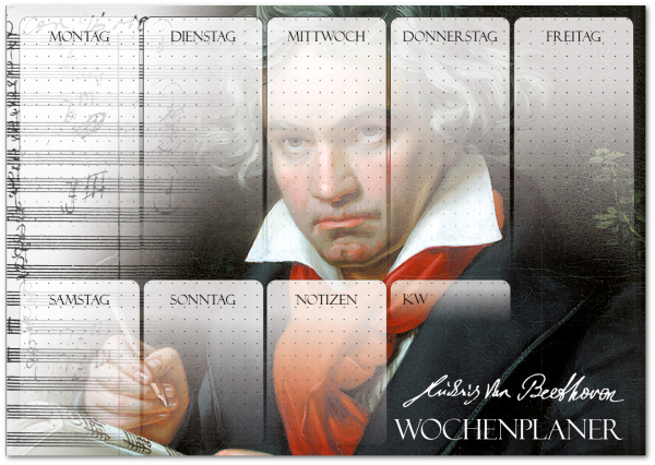 Wochenplaner "Beethoven"