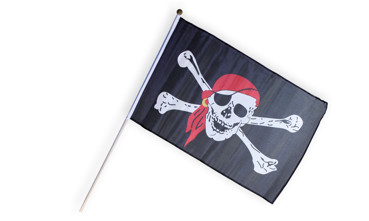 Piratenflagge klein