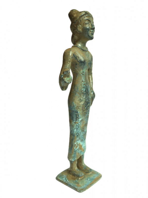 Etruskische Statuette, Opfernde - 18 cm