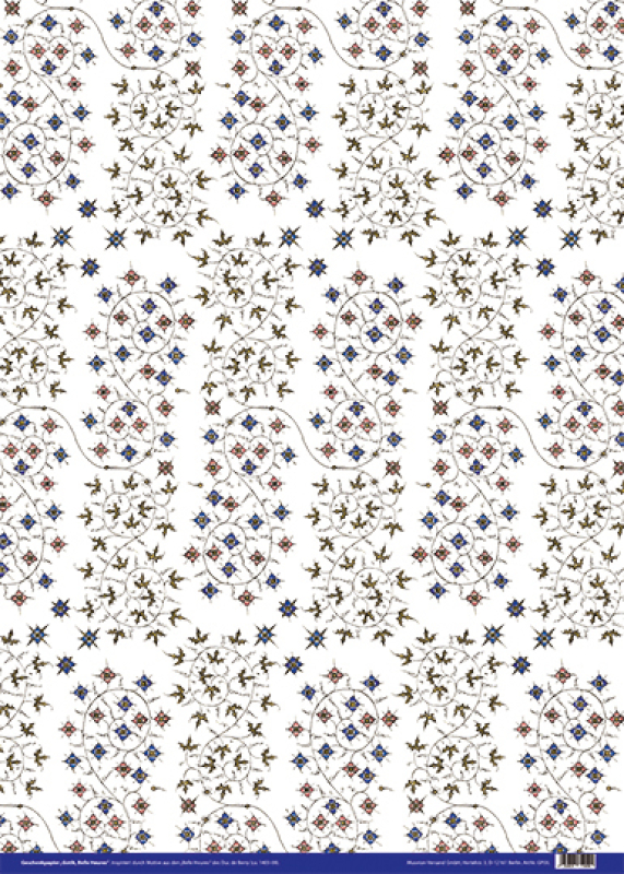 Geschenkpapier "Gotik - Belles Heures"