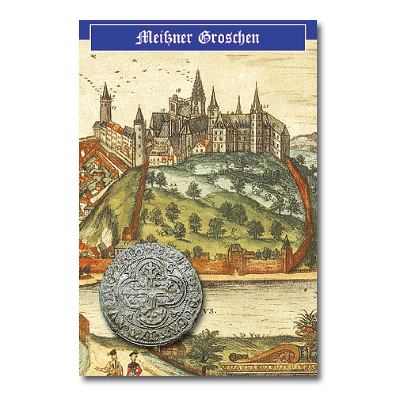 Meißner Groschen - Münzreplik