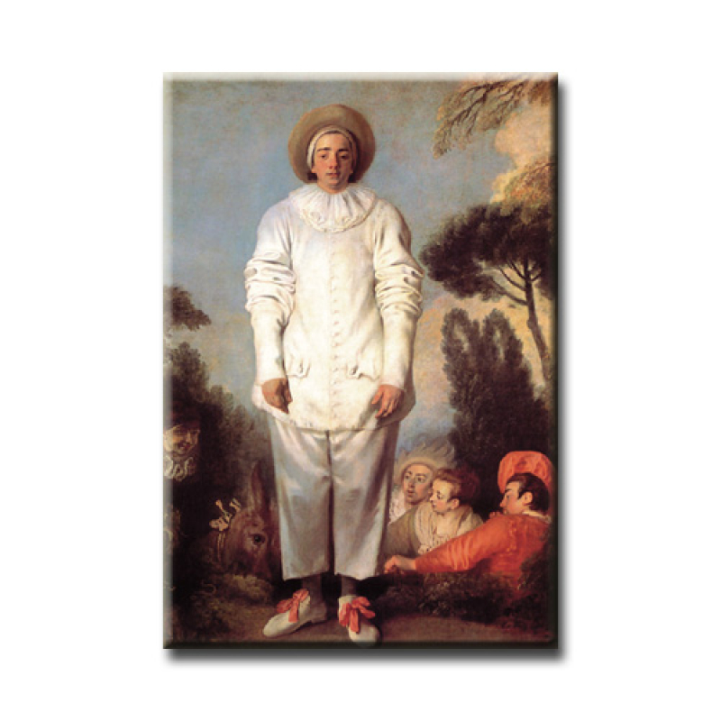 Magnet - Watteau, Pierrot, dit autrefois Gilles