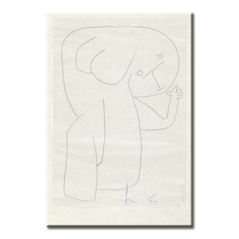 Magnet - Klee, Engel im Kindergarten