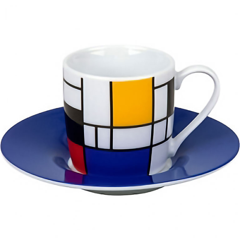 Mondrian - Espressotasse