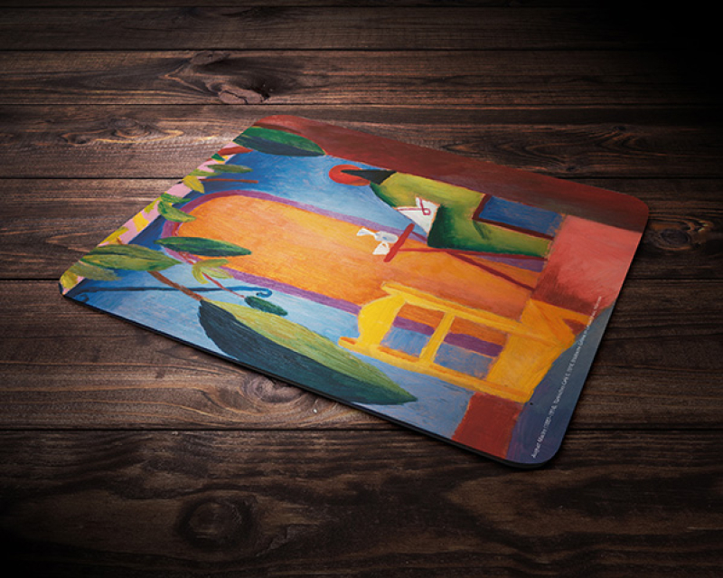 Mousepad  - Macke, Türkisches Café II, 1914