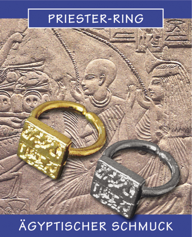 Priesterring, silberfarben poliert