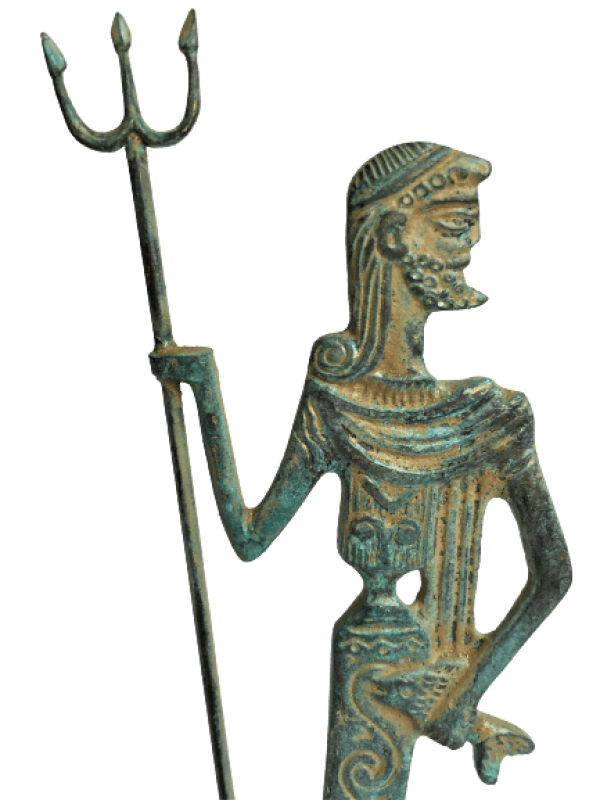 Poseidon-Statuette