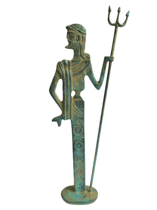 Poseidon-Statuette