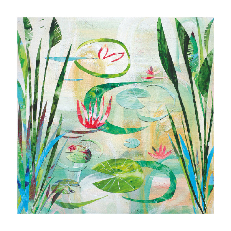 Ruffell, Waterlily Pond - Doppelkarte