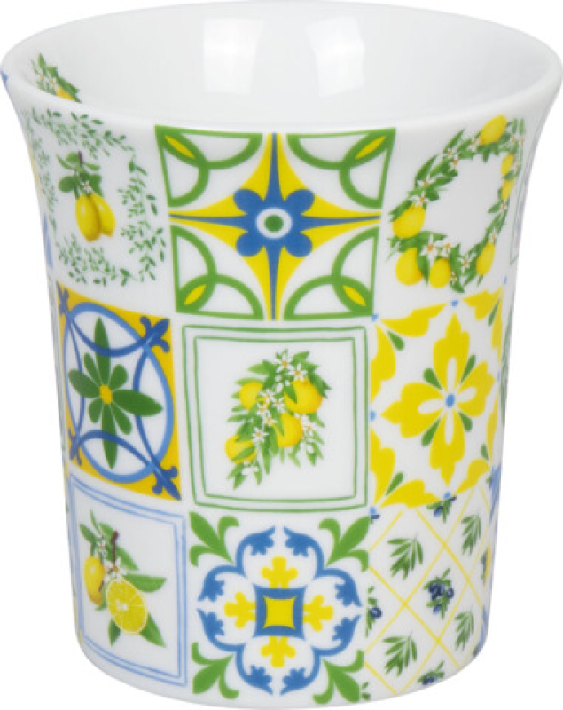 Tasse "Sizilianische Fliesen"