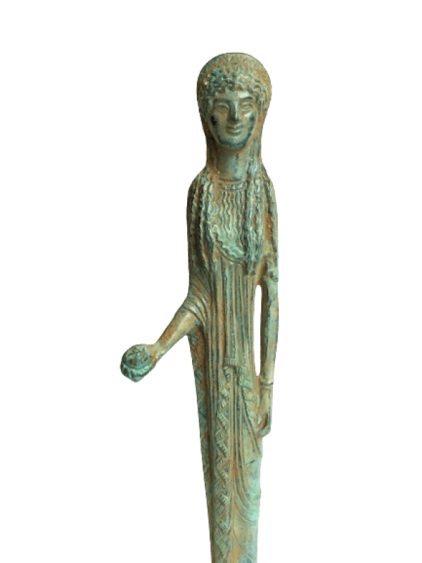 Statuette einer jungen Frau - 40 cm