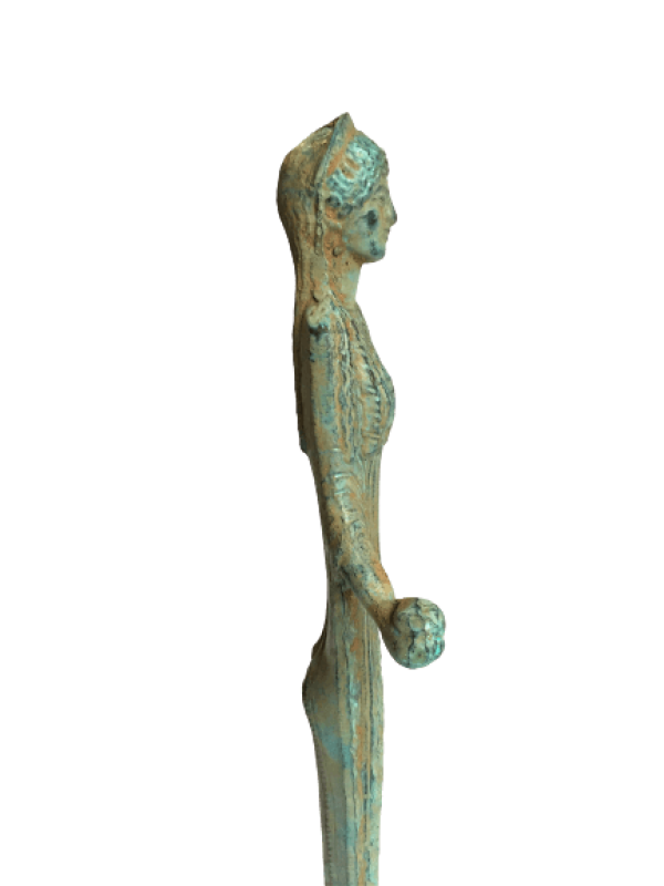 Statuette einer jungen Frau - 40 cm