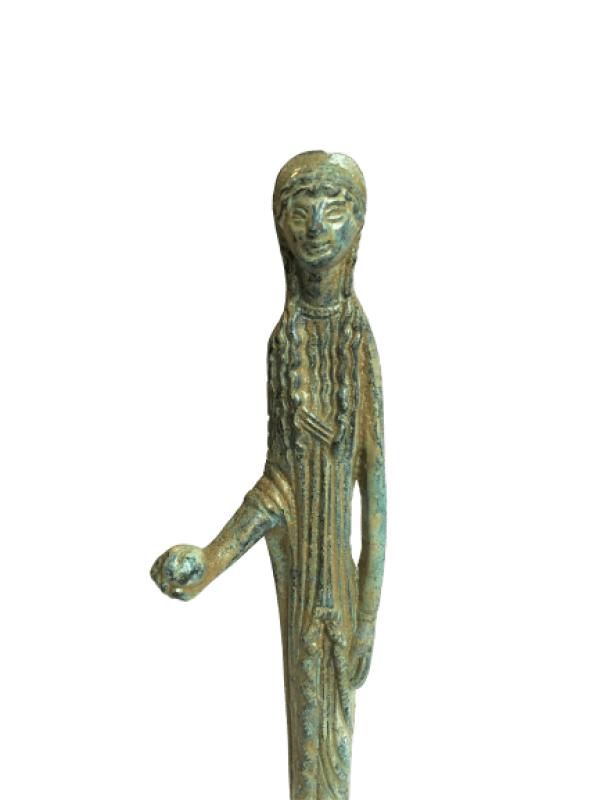 Statuette einer jungen Frau - 27 cm