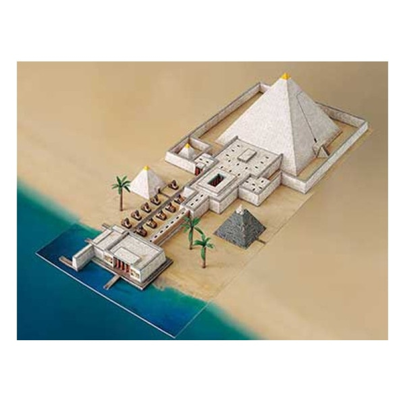 Bastelbogen-"Pyramide mit Taltempel"