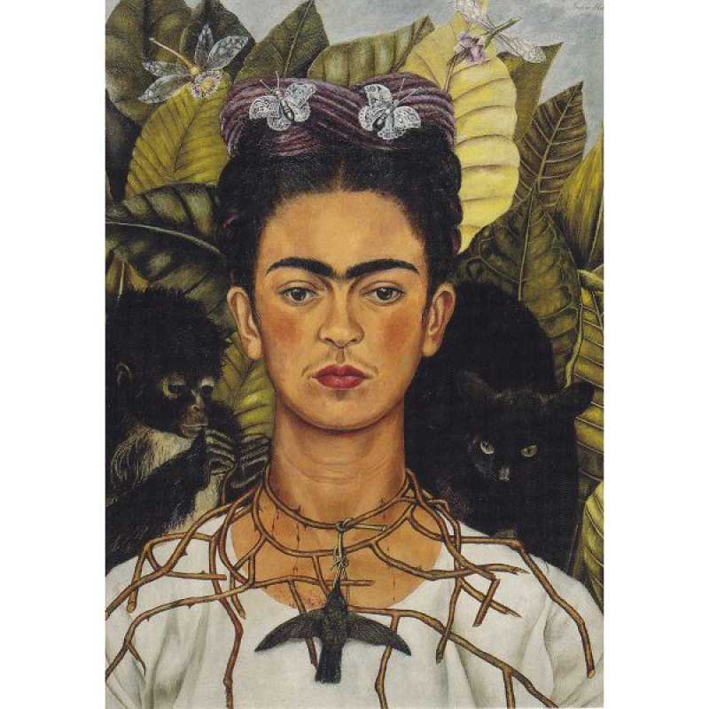 Frida Kahlo "Selbstbildnis mit Dornenhalsband"