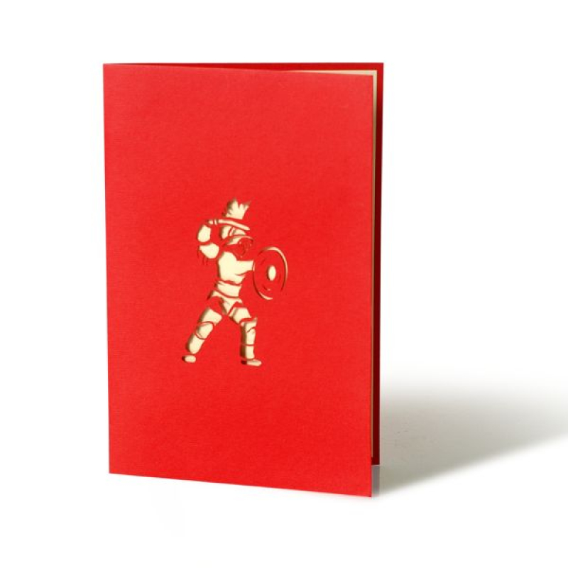 Klappkarte "Gladiatoren"