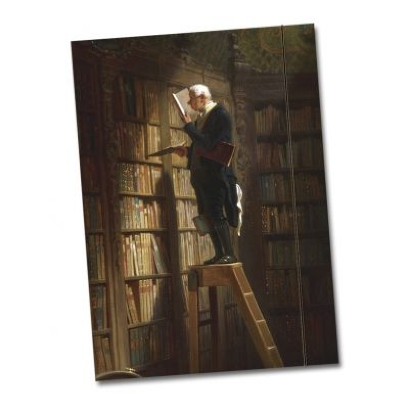 Mappe "Spitzweg, der Bücherwurm"