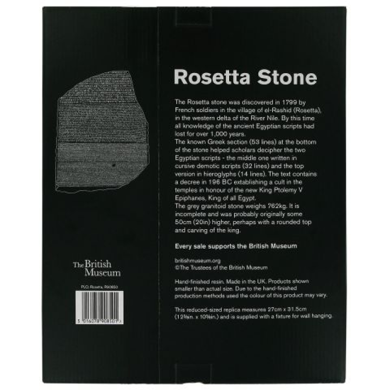 Rosetta Stone - Wandtafel