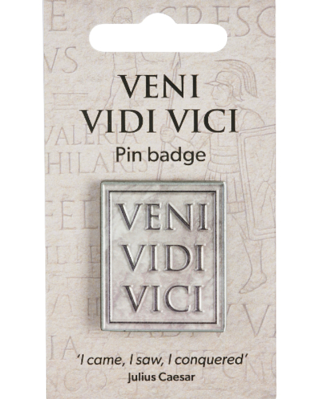 Anstecker Veni vidi vici