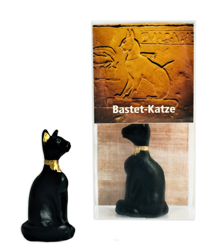 Ägyptische Katze klein, Resin