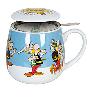 Asterix - Zaubertrank - Becher mit Teesieb
