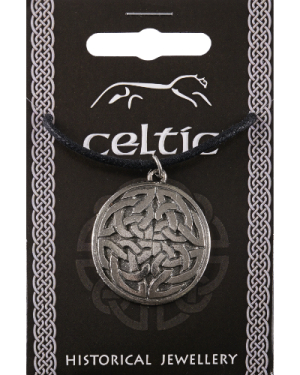 Anhänger mit keltischem Flechtbandmuster