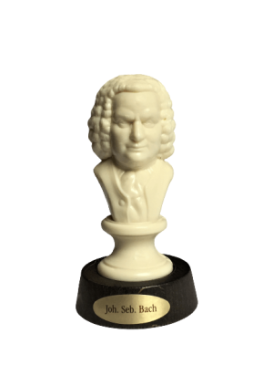 Miniaturbüste Bach