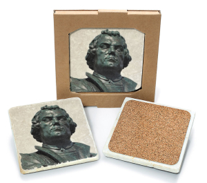 Untersetzer aus Marmor - Luther