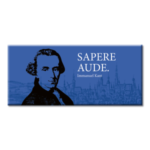 Panorama-Magnet - Immanuel Kant "Sapere Aude"