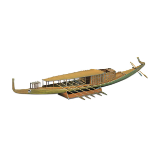 Pharaonenschiff - Bastelbogen