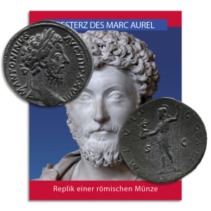 Sesterz des Marc Aurel - Münzreplik