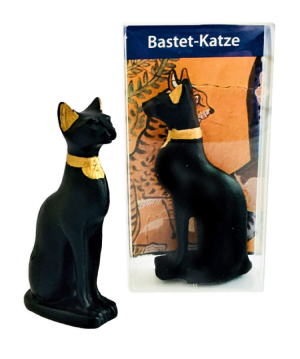 Ägyptische Katze mittlere Größe, Resin